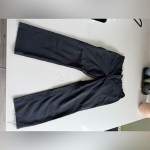 Men's Cropped Dickies Black Slim Straight Chinos - 32x27